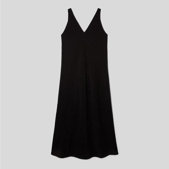 NWT Everlane The City Stripe Midi Dress Size 2 - Picture 6 of 6